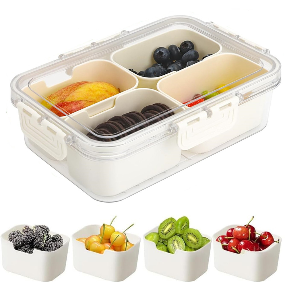 Food Storage Containers B&M - Portable Food Storage Box, Snack Storage