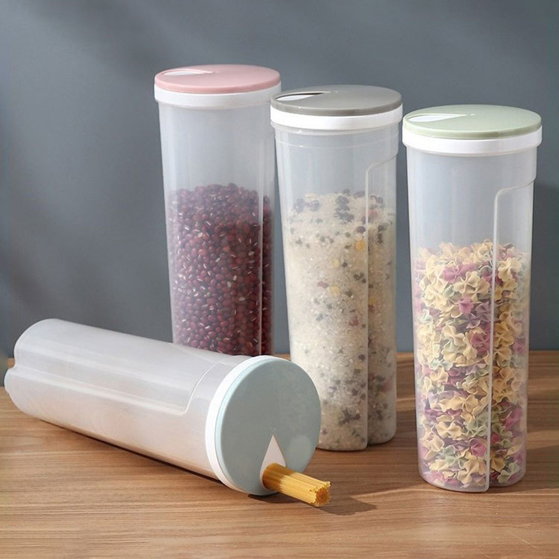 Food Storage Organization - Food Grade Plastic Noodle Storage Can