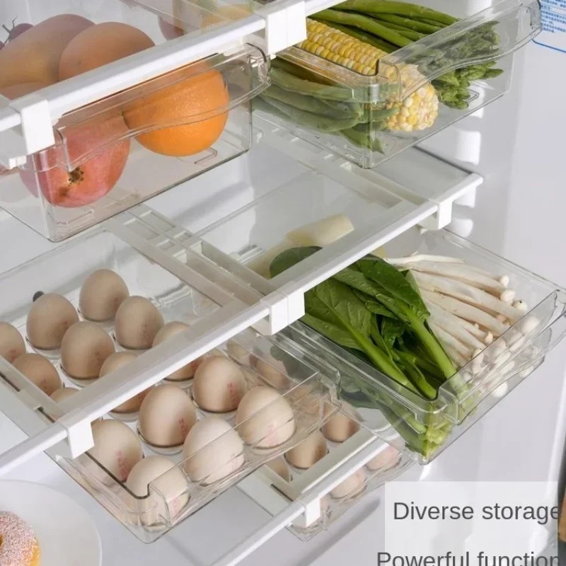 Hanging Pull Out Fridge Drawer - огляд і ціна Food Storage Organization