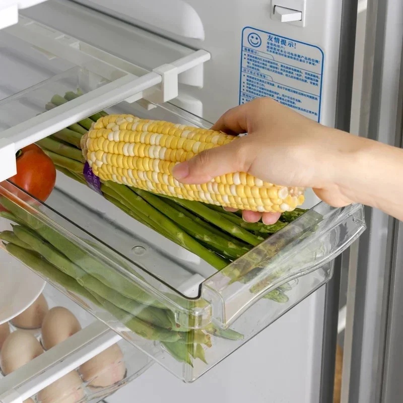 Hanging Pull Out Fridge Drawer - огляд і ціна Food Storage Organization