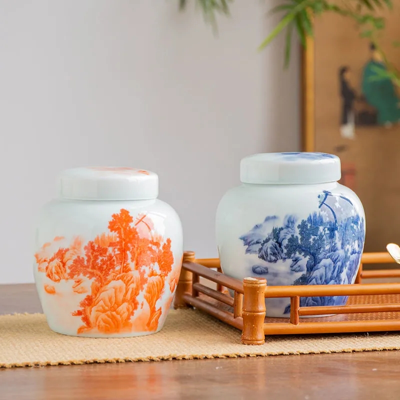 Landscape Pattern Tea Coffee S - огляд і ціна Food Storage Tank