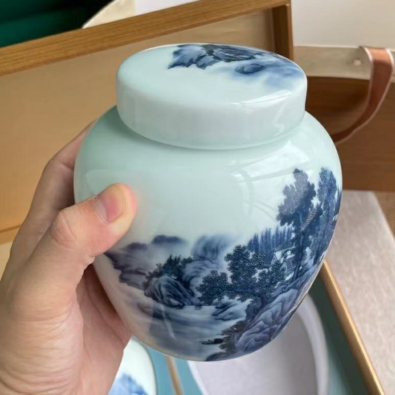Landscape Pattern Tea Coffee S - огляд і ціна Food Storage Tank