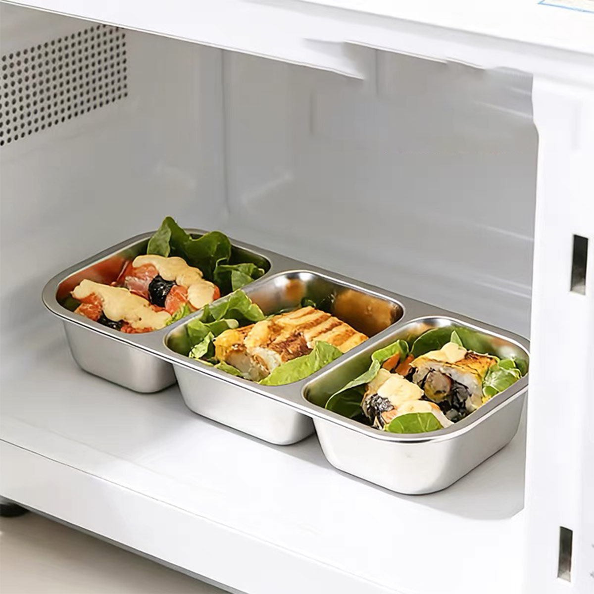 Stainless Steel Food Storage B - огляд і ціна Food Storage Containers B&M
