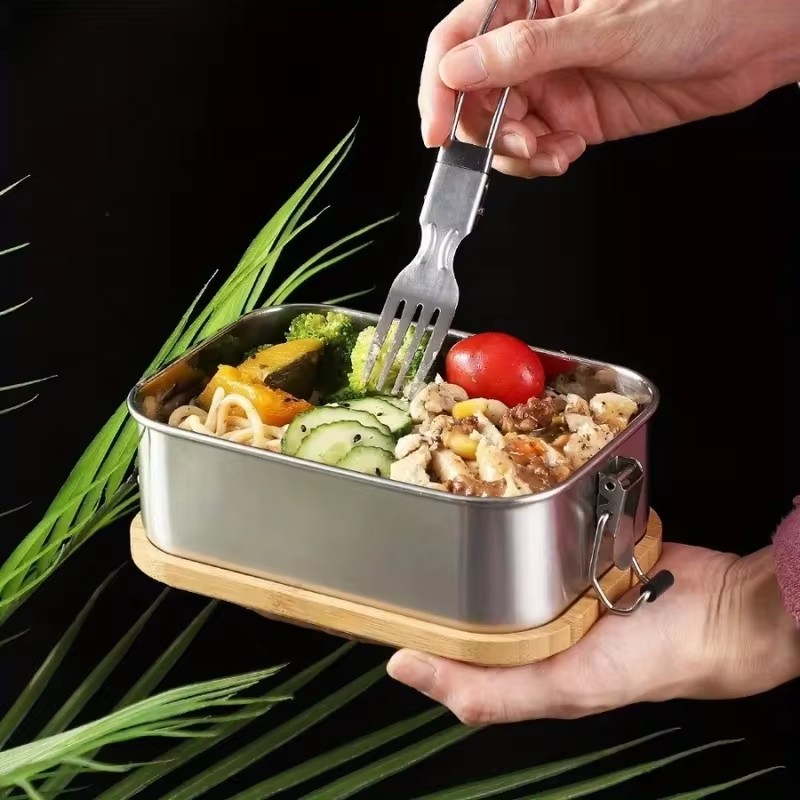Durable 304 Stainless Steel Lu - огляд і ціна Food Storage Lunch Box