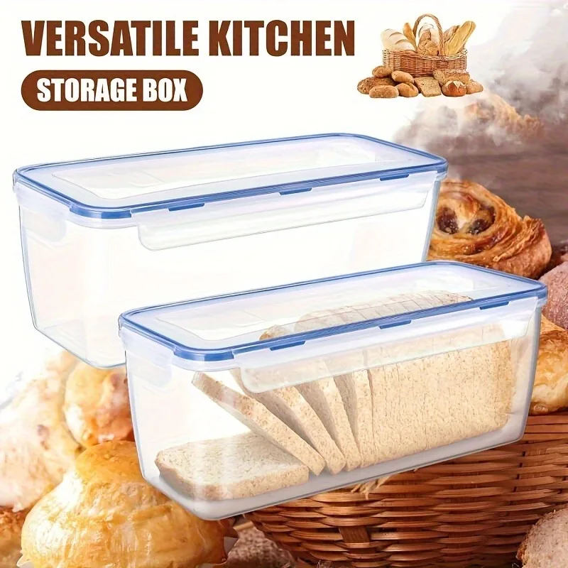 Plastic Bread Storage Box Airt - огляд і ціна Food Storage Containers B&M