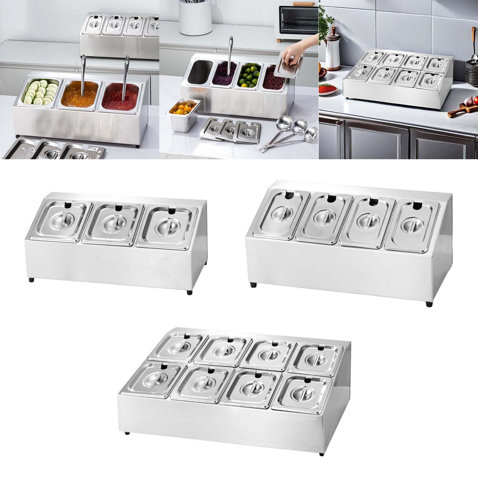 Commercial Condiment Tray Serv - огляд і ціна Food Storage Hot Box