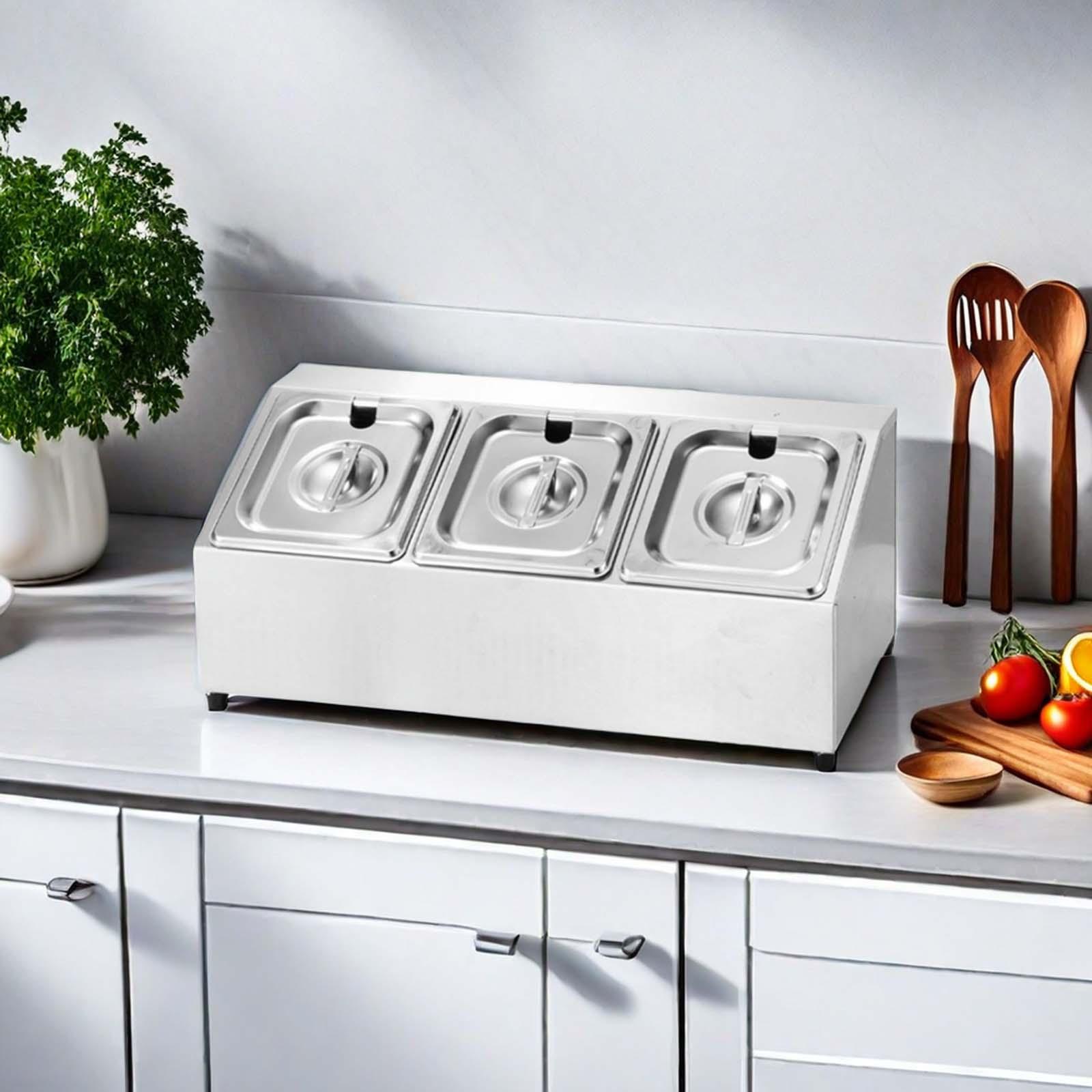 Commercial Condiment Tray Serv - огляд і ціна Food Storage Hot Box