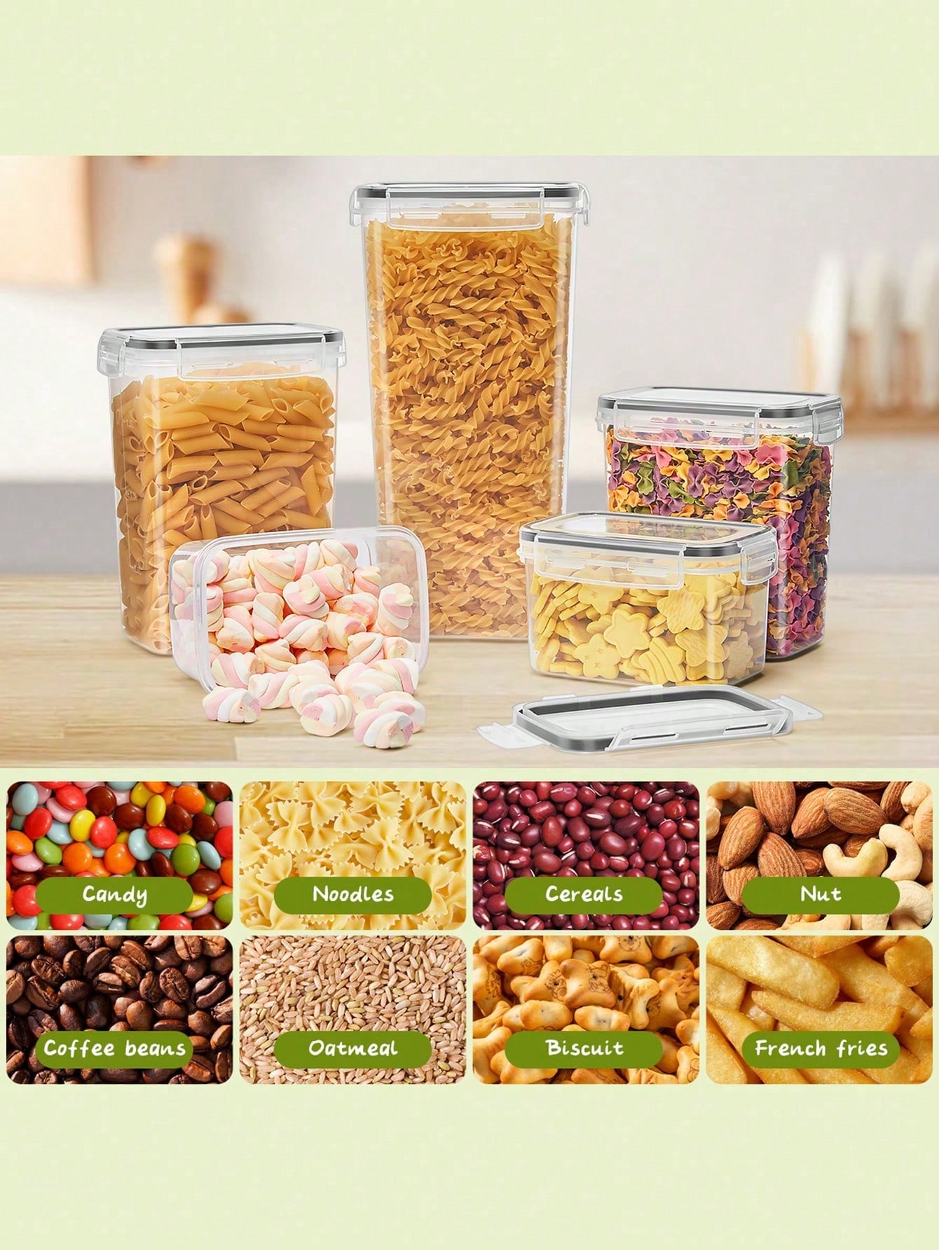 48pcs Airtight Food Storage Co - огляд і ціна Food Storage Organization