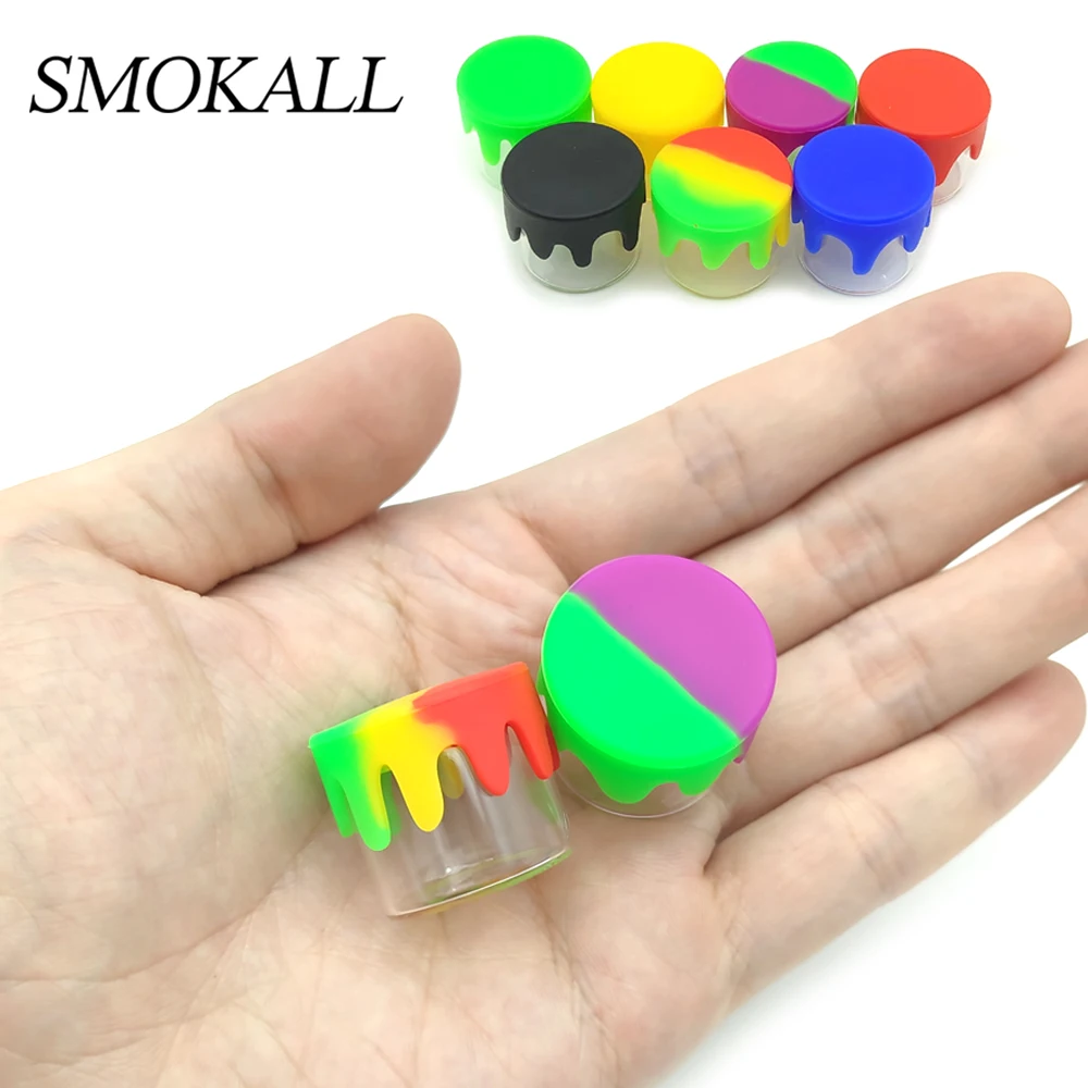 5/20/50/100 Glass Jars 5ml Sil - огляд і ціна Food Storage Containers B&M
