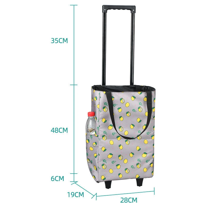 Folding Shopping Bag Women's B - огляд і ціна Food Storage On Wheels