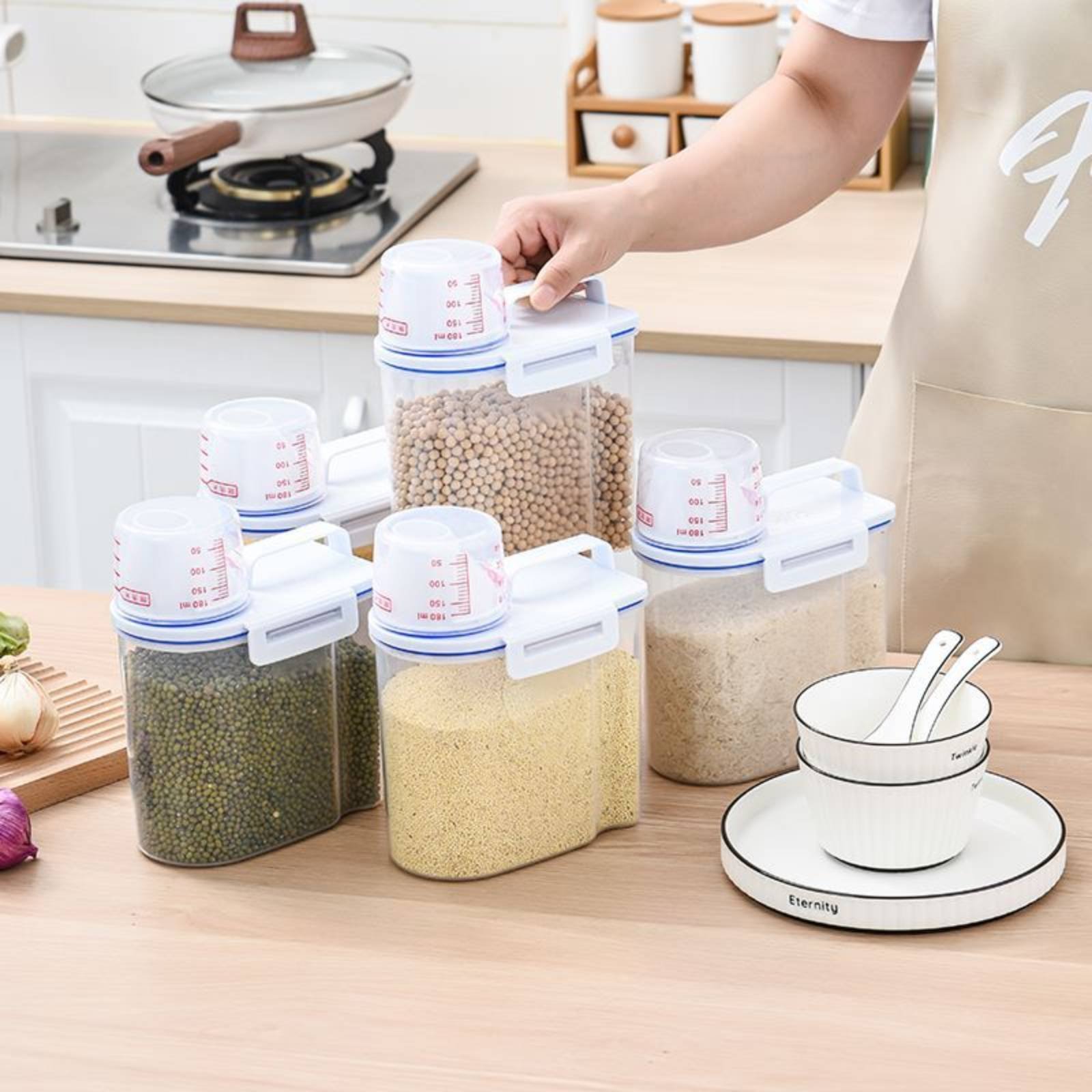 Rice Storage Container Safe Ri - огляд і ціна Food Storage Dispenser