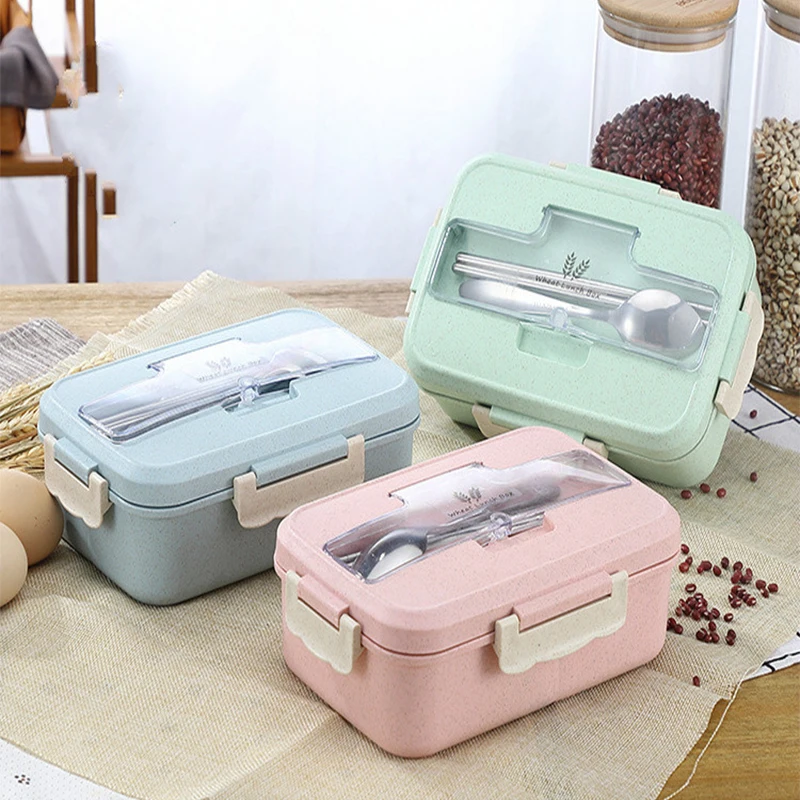 Microwave Lunch Box Wheat Stra - огляд і ціна Food Storage Containers B&M