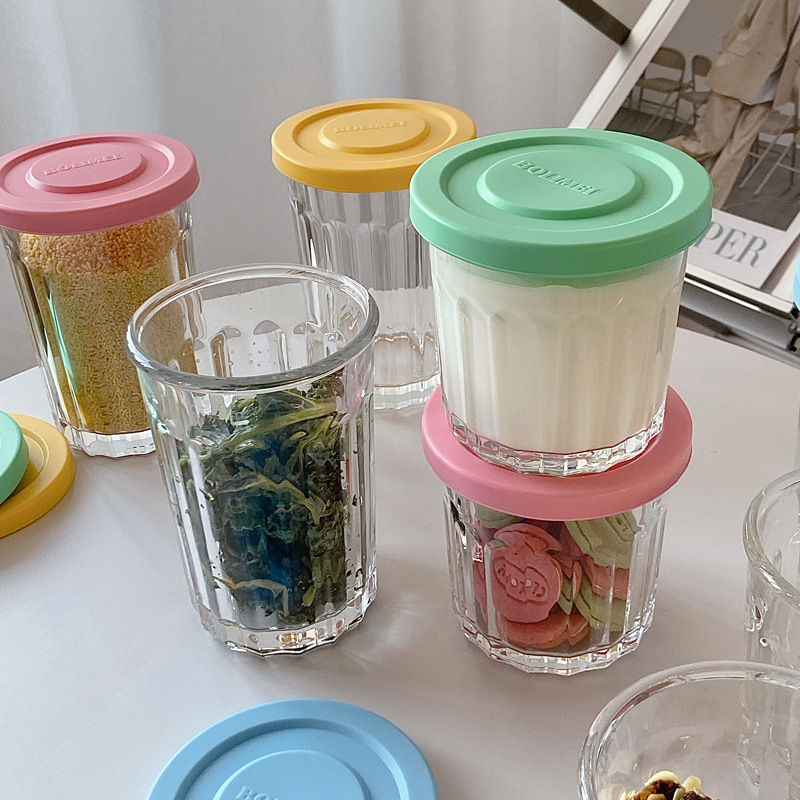 Color Cover Glass Sealed Tank  - огляд і ціна Food Storage Organization