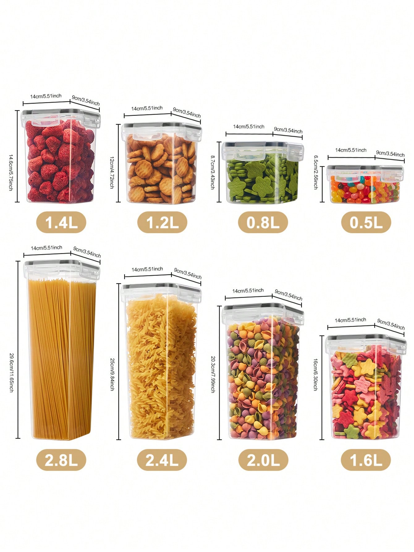48pcs Sealed Food Storage Cont - огляд і ціна Food Storage Lunch Box