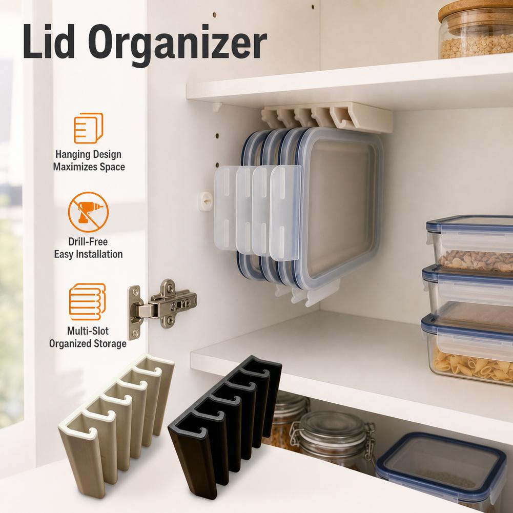 Kitchen Food Container Lid Hol - огляд і ціна Food Storage Organization