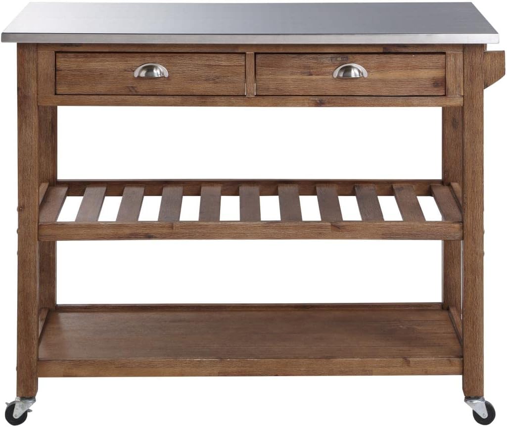 Rolling Kitchen Island Cart On - огляд і ціна Food Storage On Wheels