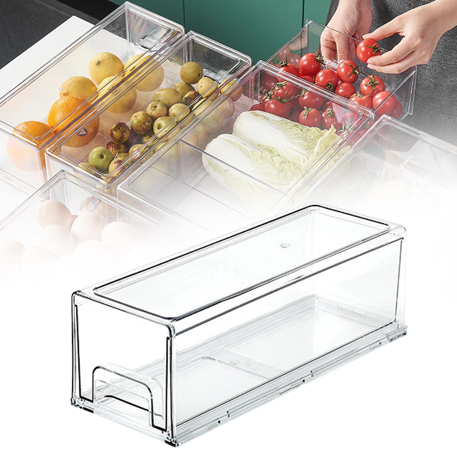 Fridge Drawer Bin Stackable Ho - огляд і ціна Stackable Pantry Bin
