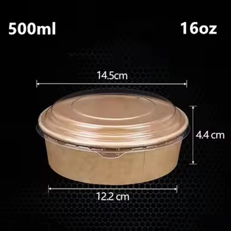 15pcs Kraft Paper Bowls, Fruit - огляд і ціна Food Storage Hot Box