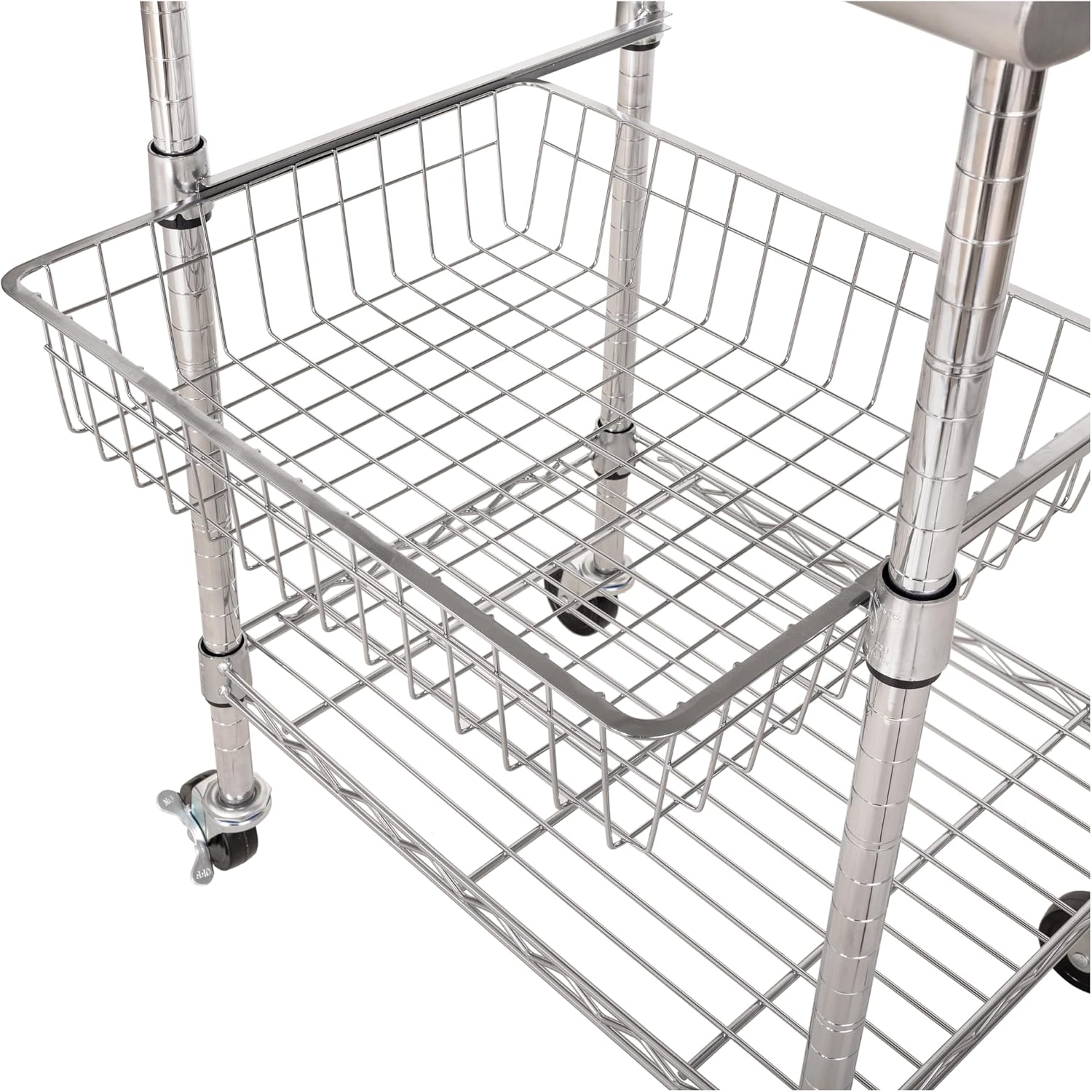 Stainless Steel Commercial Pre - огляд і ціна Food Storage On Wheels