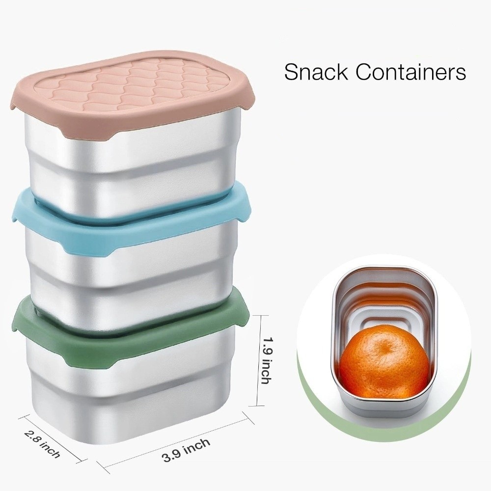 New Stainless Steel Food Conta - огляд і ціна Food Storage Containers B&M