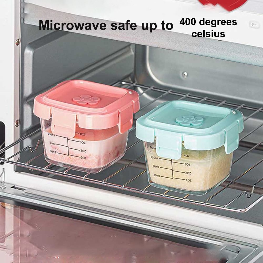 Glass Food Storage Box New 170 - огляд і ціна Food Storage Oven Safe