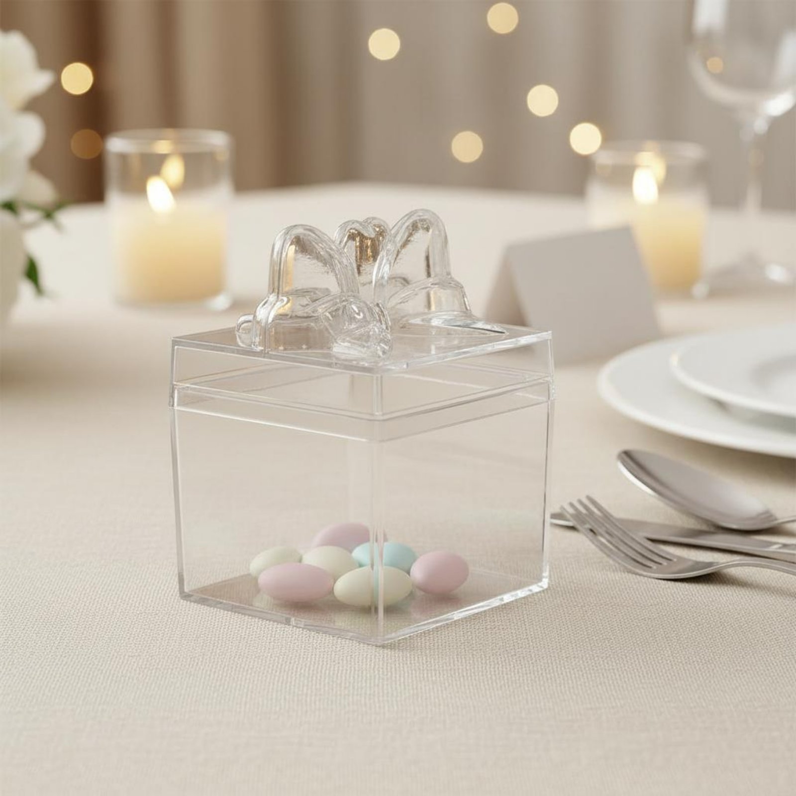 Clear Plastic Candy Box with R - огляд і ціна Food Storage Boxes