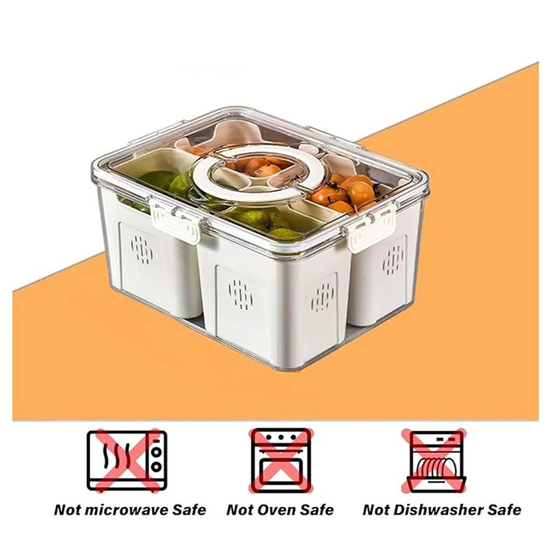 Fruit Tray for Large Picnic Re - огляд і ціна Food Storage Boxes