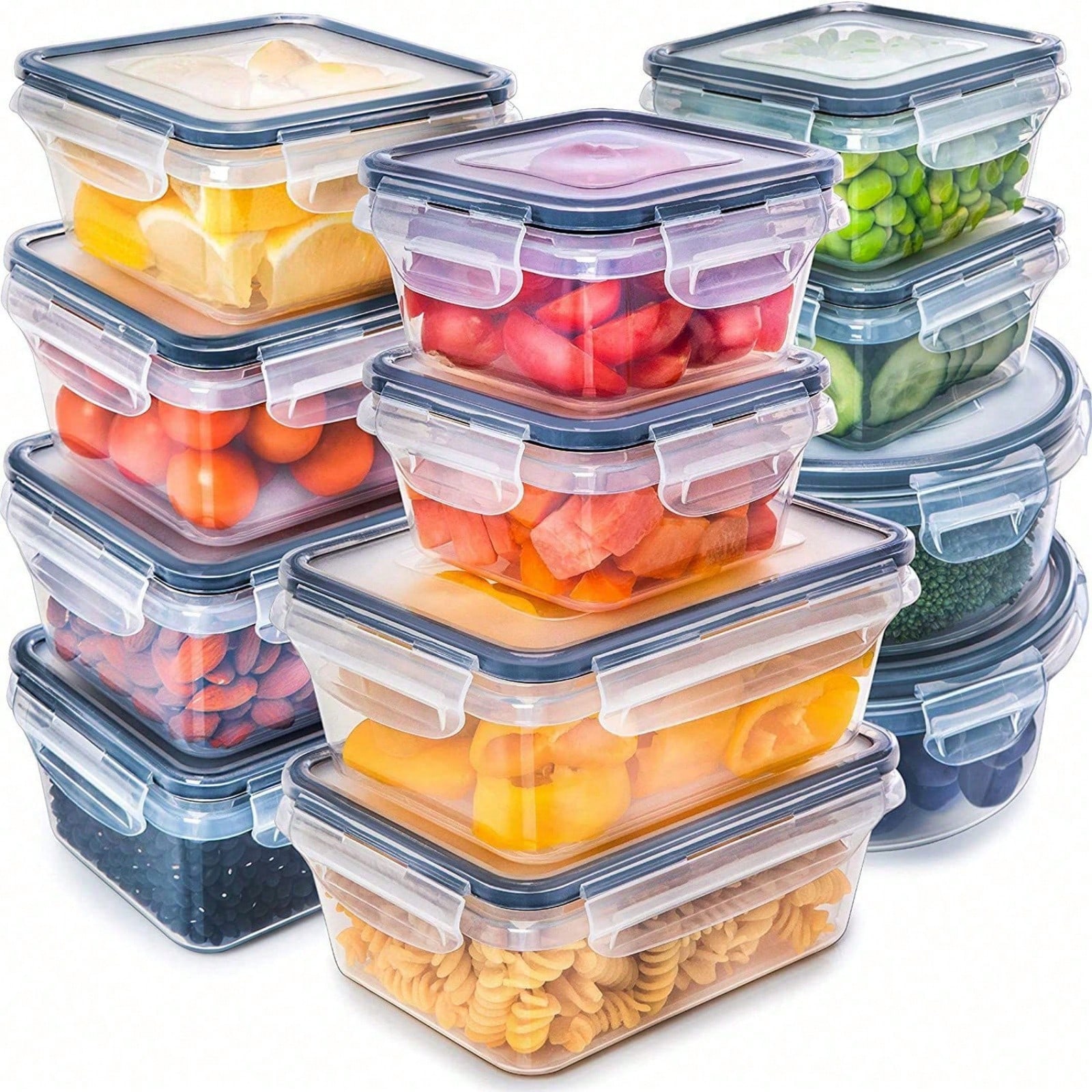 12 Plastic Sealed Food Storage - огляд і ціна Food Storage Lunch Box