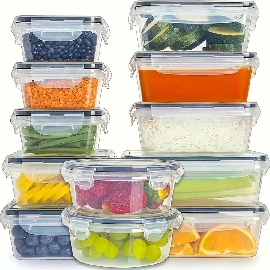 12 Plastic Sealed Food Storage - огляд і ціна Food Storage Lunch Box