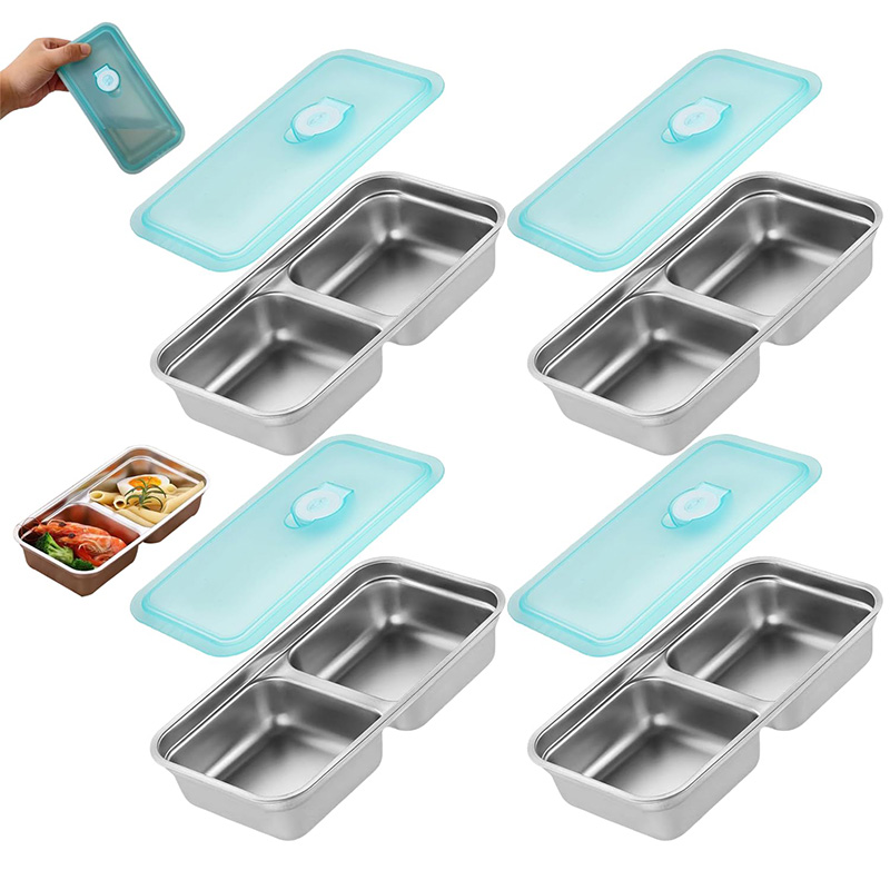 Portable Stainless Steel Fresh - огляд і ціна Food Storage Lunch Box