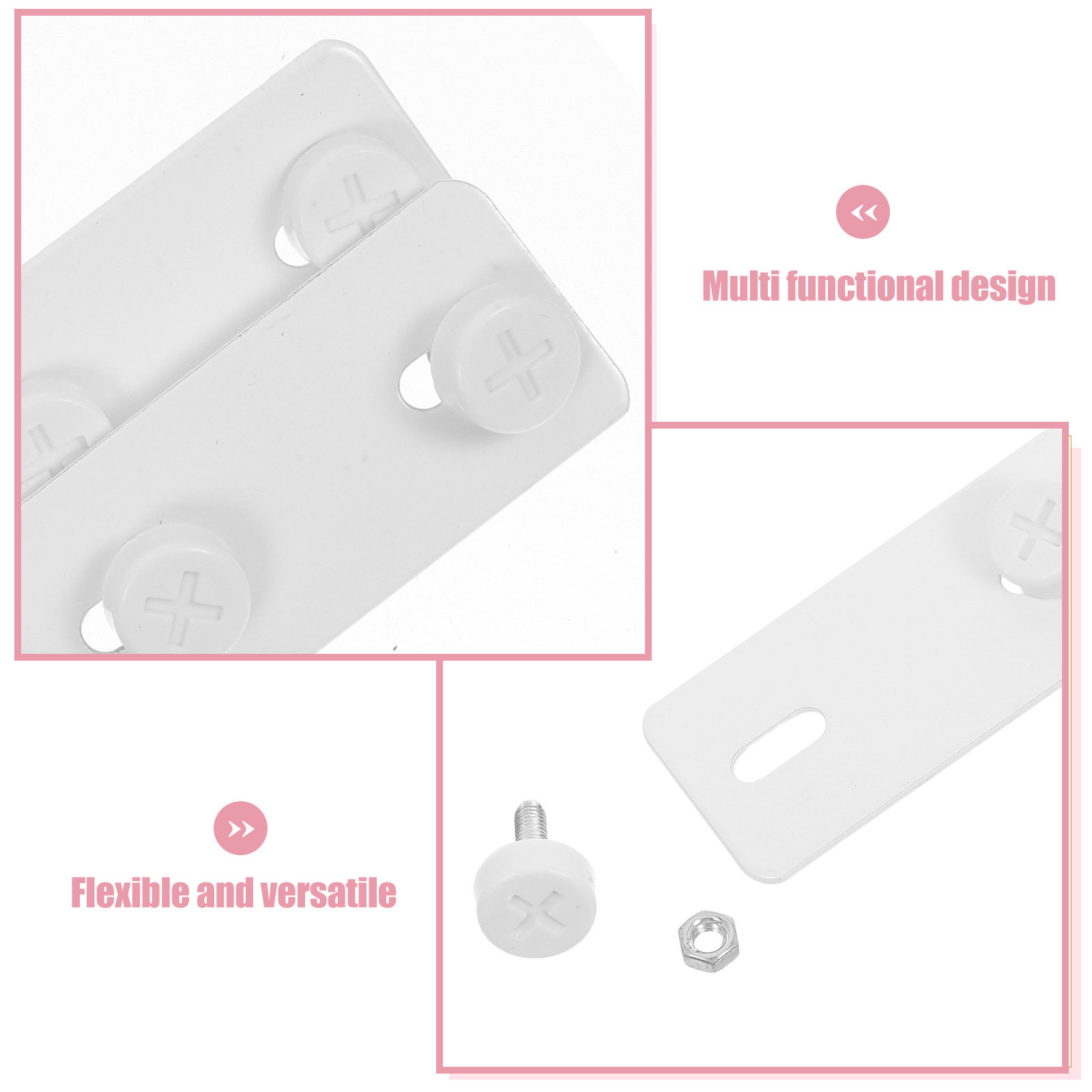 2Pairs Pegboard Connector Bloc - огляд і ціна Food Storage Organization