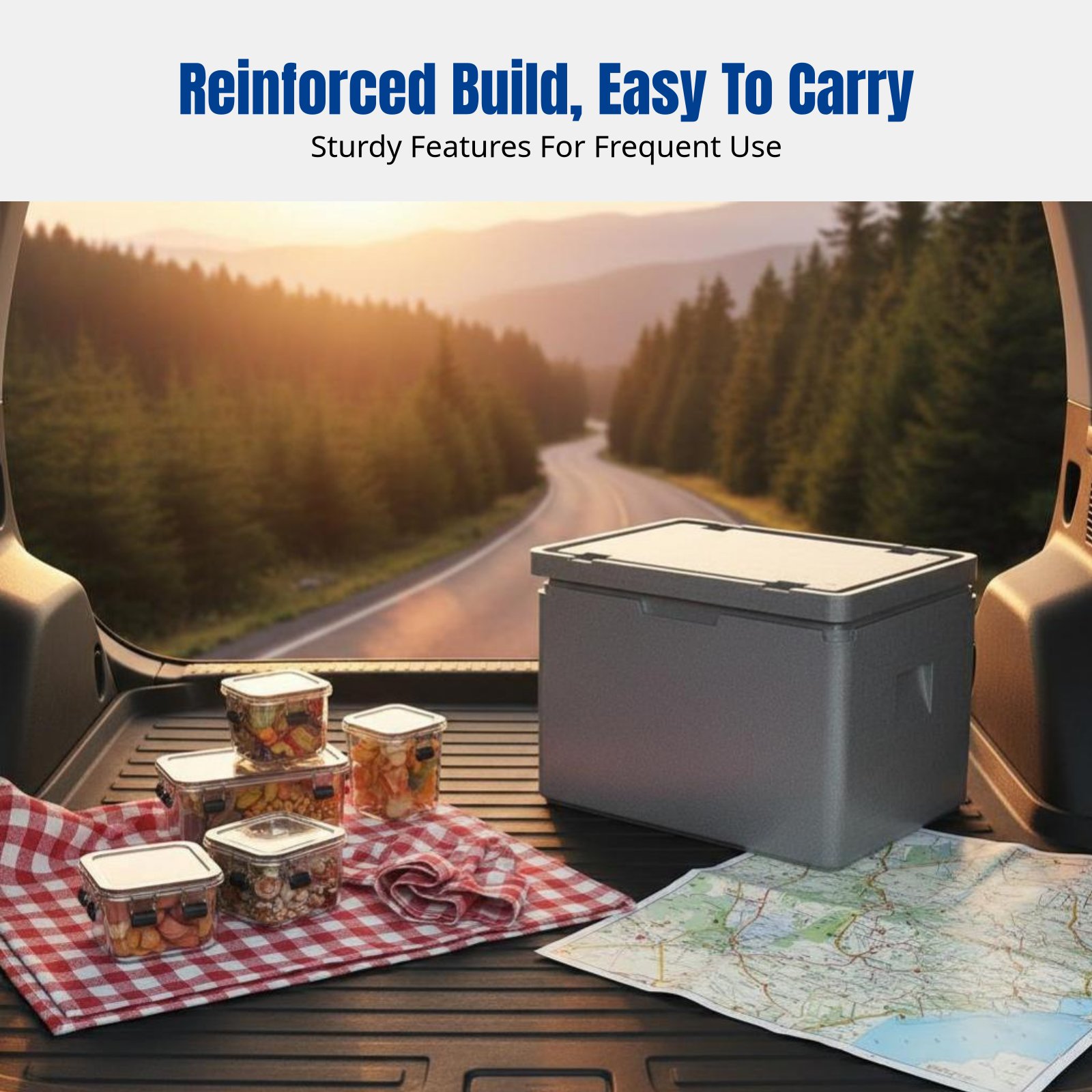Large EPP Foam Cooler Box, Foo - огляд і ціна Food Storage Hot Box