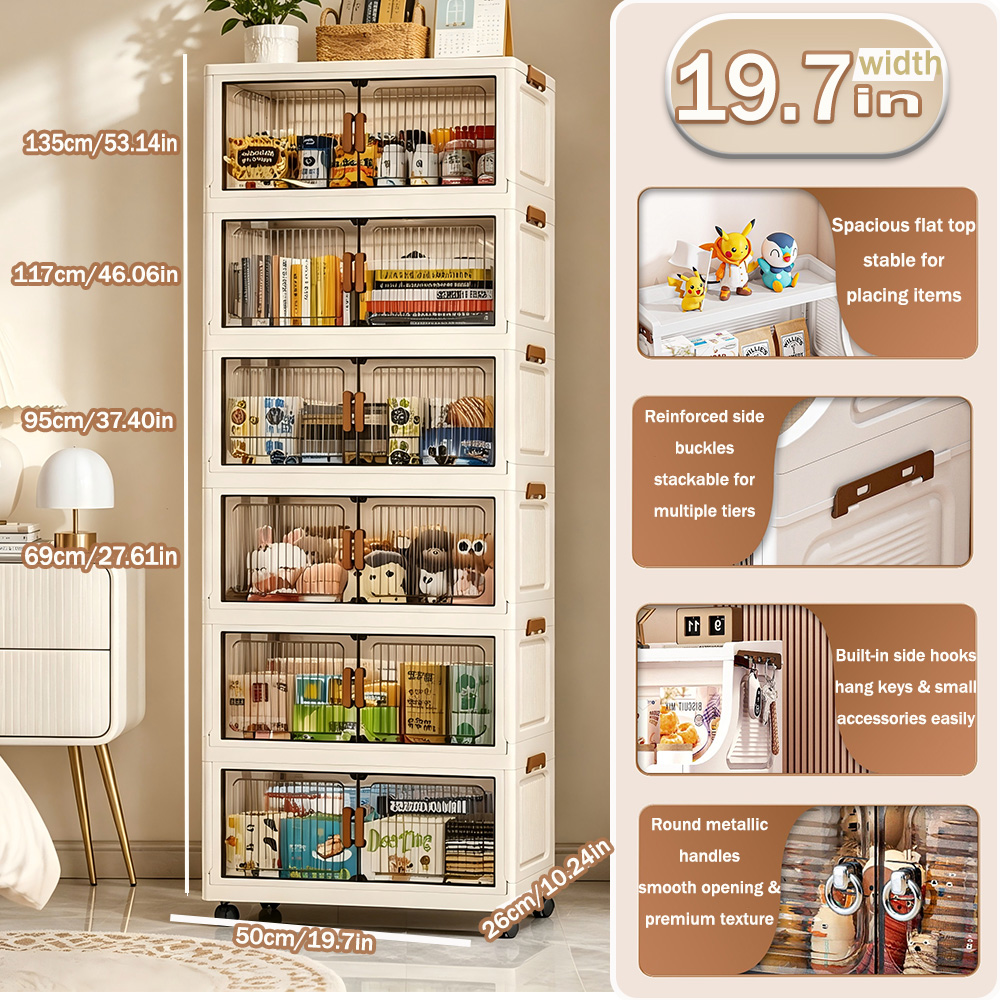 19.7in 3/4/5/6-Tier Foldable S - огляд і ціна Food Storage Tank