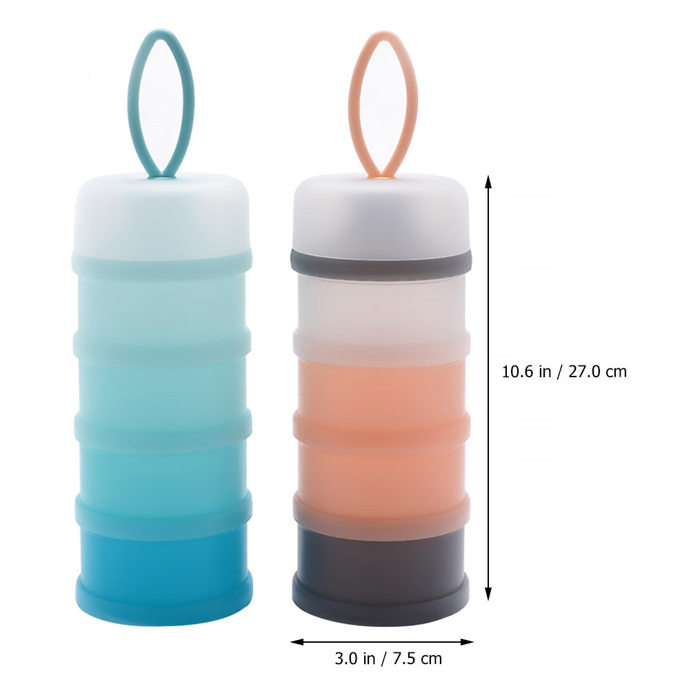 2Pcs Milk Powder Box Baby Food - огляд і ціна Food Storage Dispenser