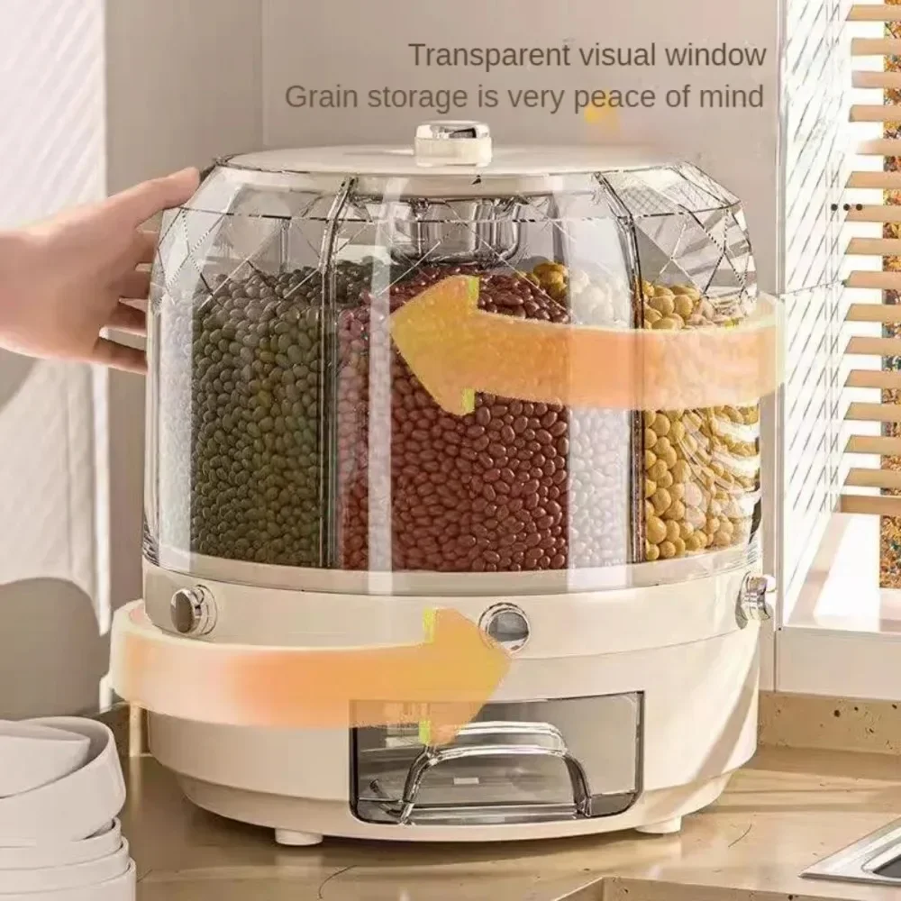 Food Grade Rotating Grain Disp - огляд і ціна Food Storage Dispenser
