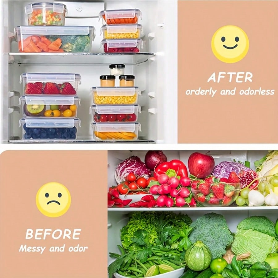 24‑Piece Meal Prep Food Contai - огляд і ціна Food Storage Lunch Box