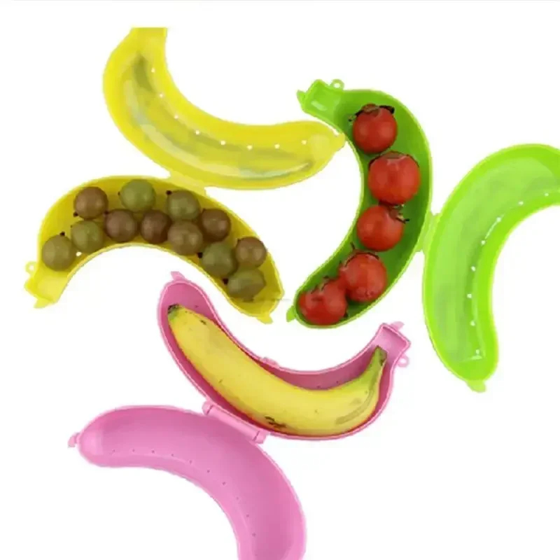 Durable Plastic Banana Contain - огляд і ціна Food Storage Boxes