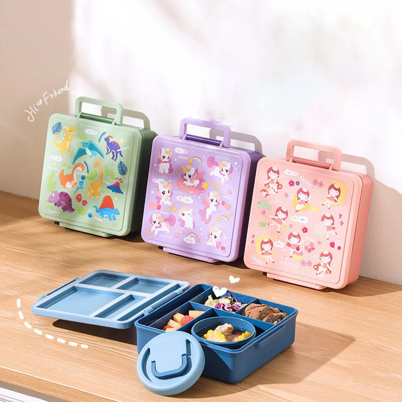 Lunch Box Cartoon Fruit Salad  - огляд і ціна Food Storage Oven Safe