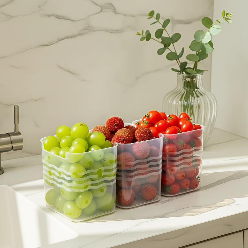 New！4Pcs Kitchen Organization  - огляд і ціна Food Storage Boxes