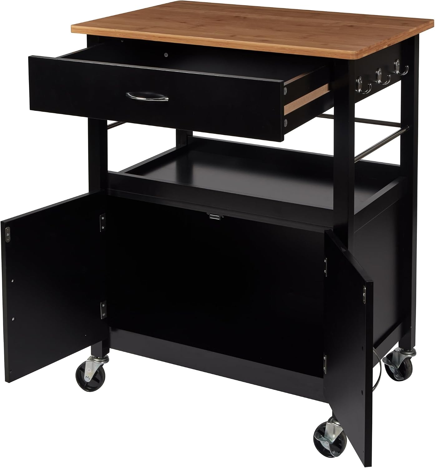 Kitchen Island Cart On Wheels  - огляд і ціна Food Storage On Wheels