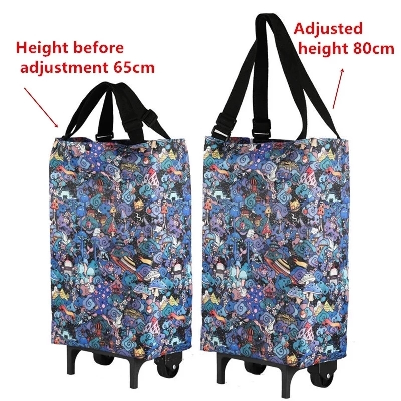 Folding Storage Bag High Capac - огляд і ціна Food Storage On Wheels