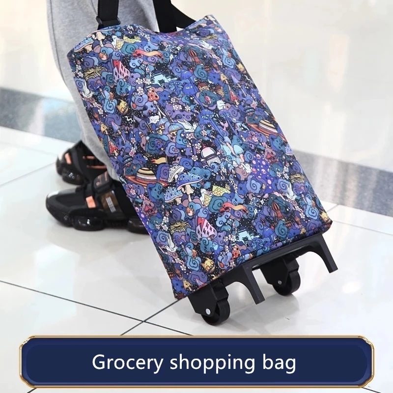 Folding Storage Bag High Capac - огляд і ціна Food Storage On Wheels