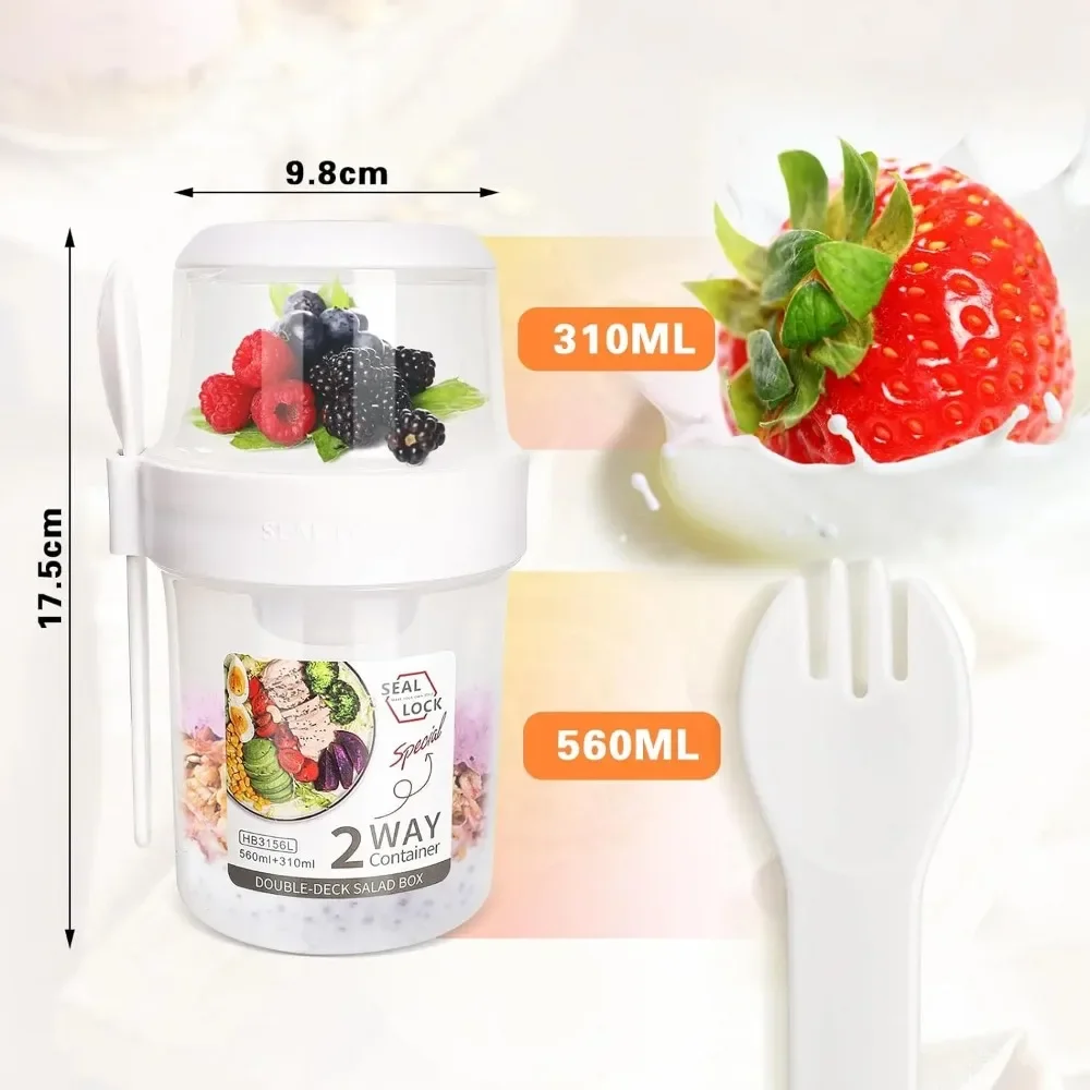 Salad Cup Breakfast Cups Porta - огляд і ціна Food Storage System