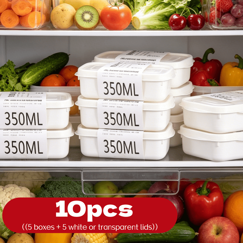 10Pcs Reusable Stackable Food  - огляд і ціна Food Storage Lunch Box