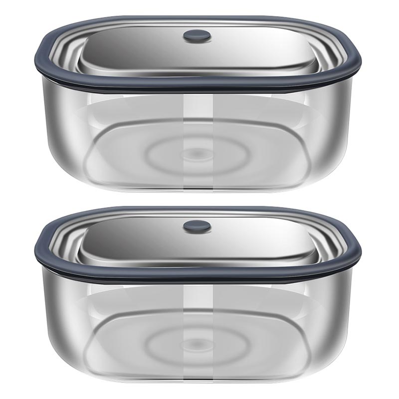High Borosilicate Glass Rectan - огляд і ціна Food Storage Containers B&M