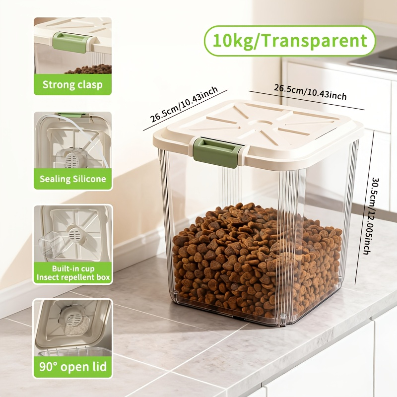 Large-capacity Pet Food Storag - огляд і ціна Food Storage On Wheels