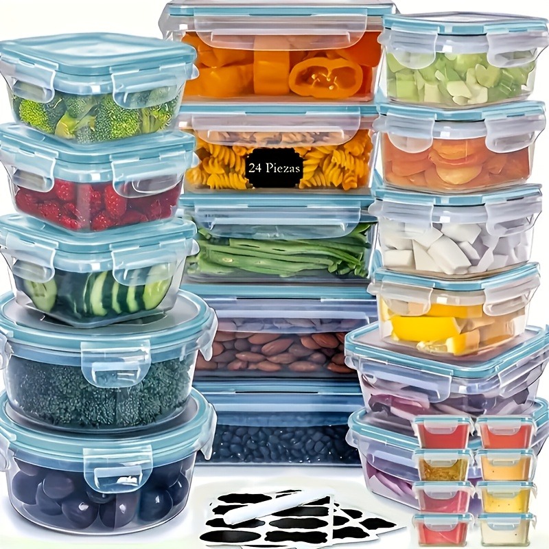 48PCS BPA-Free Food Storage Se - огляд і ціна Food Storage Tank