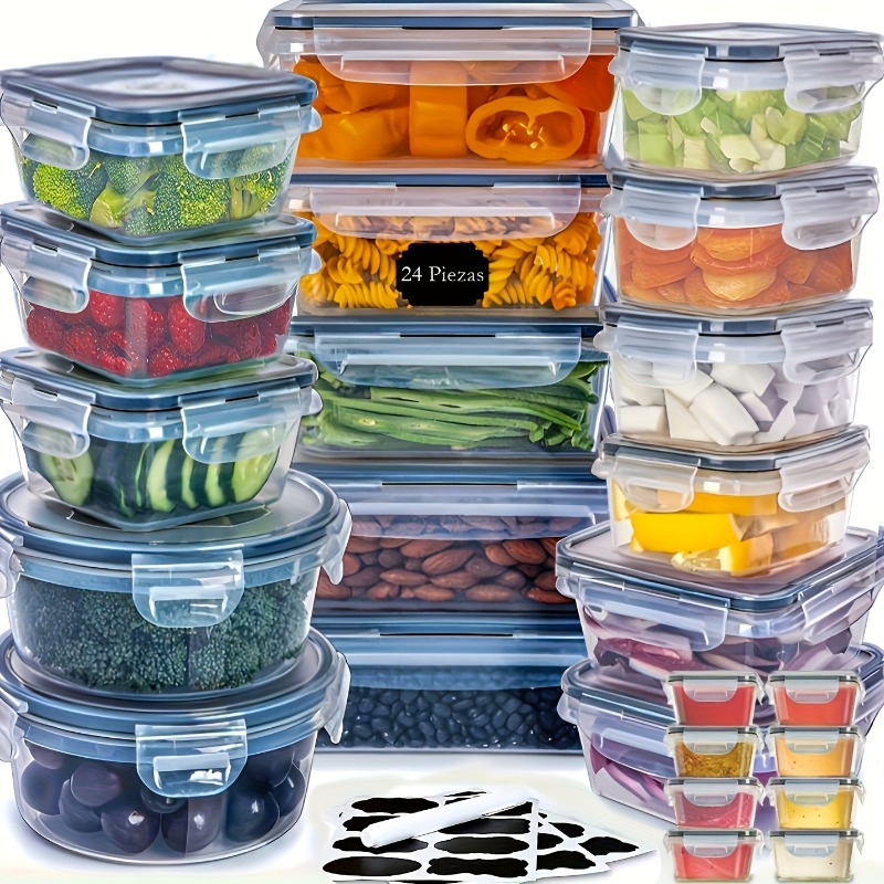 48PCS BPA-Free Food Storage Se - огляд і ціна Food Storage Tank