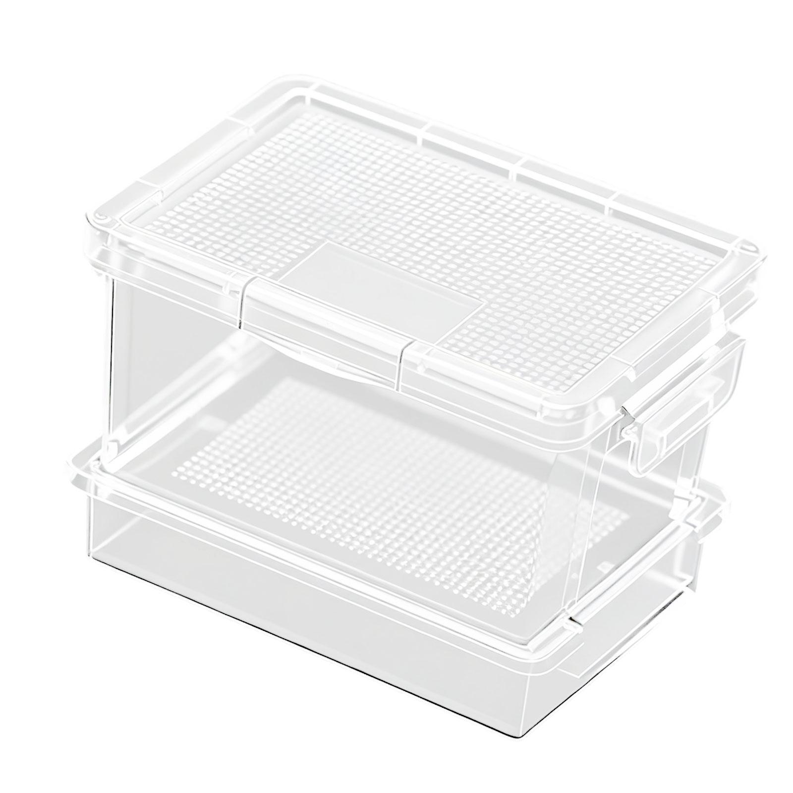 Plastic Turtle Feeder Reptile  - огляд і ціна Food Storage Boxes
