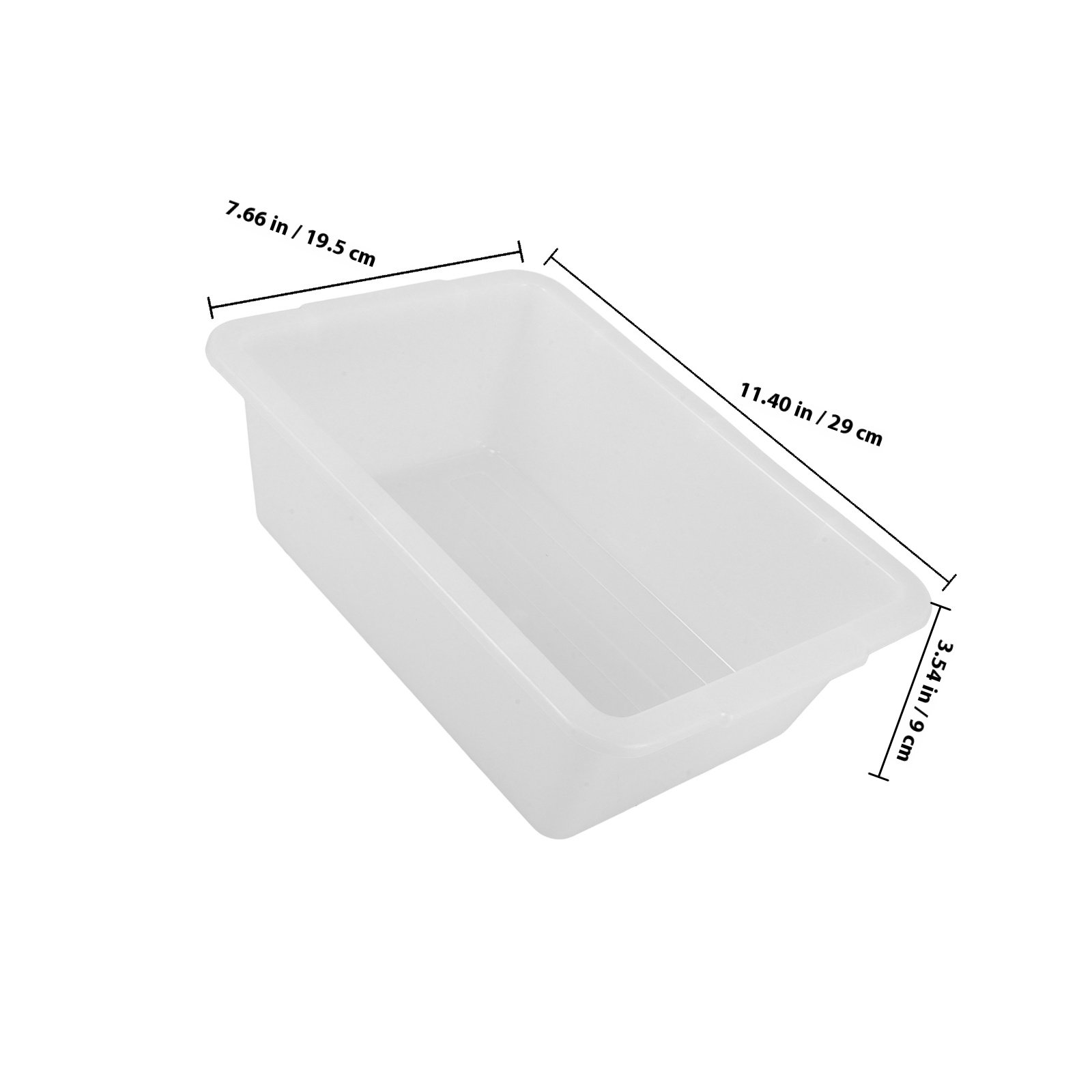 3Pcs Plastic Storage Bin Heavy - огляд і ціна Food Storage Boxes
